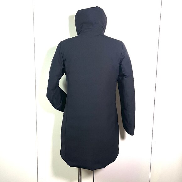 Oversized Derek Lam $650 Down Black Puffer Parka S/P - Picture 7 of 13